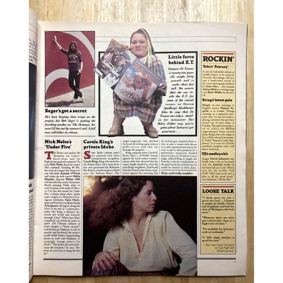 Rolling Stone Magazine #376 • Jeff Bridges • Aug 1982 • Tron • Eddie Money • - Picture 5 of 6